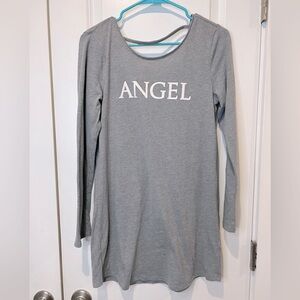 Victorias Secret Long Sleeve Mini Sleep Dress